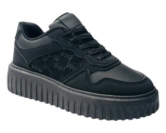 Soft Platform Lace Trainer streetwear sneaker